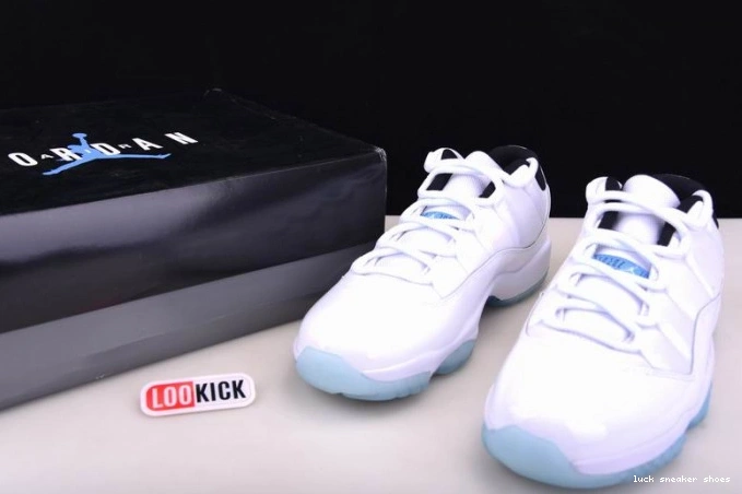 Cheap LUCY Low Jordan 11 AV2187-117 Blue Air Legend 0714